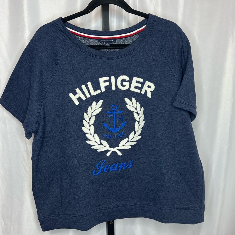Tommy Hilfiger Hilfiger Jeans Short Sleeve Sweatshirt, size XL